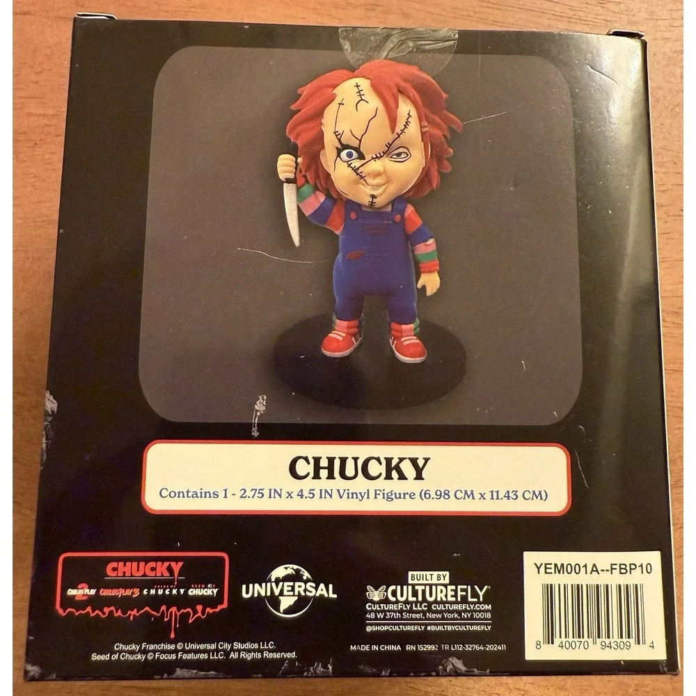Chucky‎ Doll Vinyl Figure Culturefly Halloween 4.5